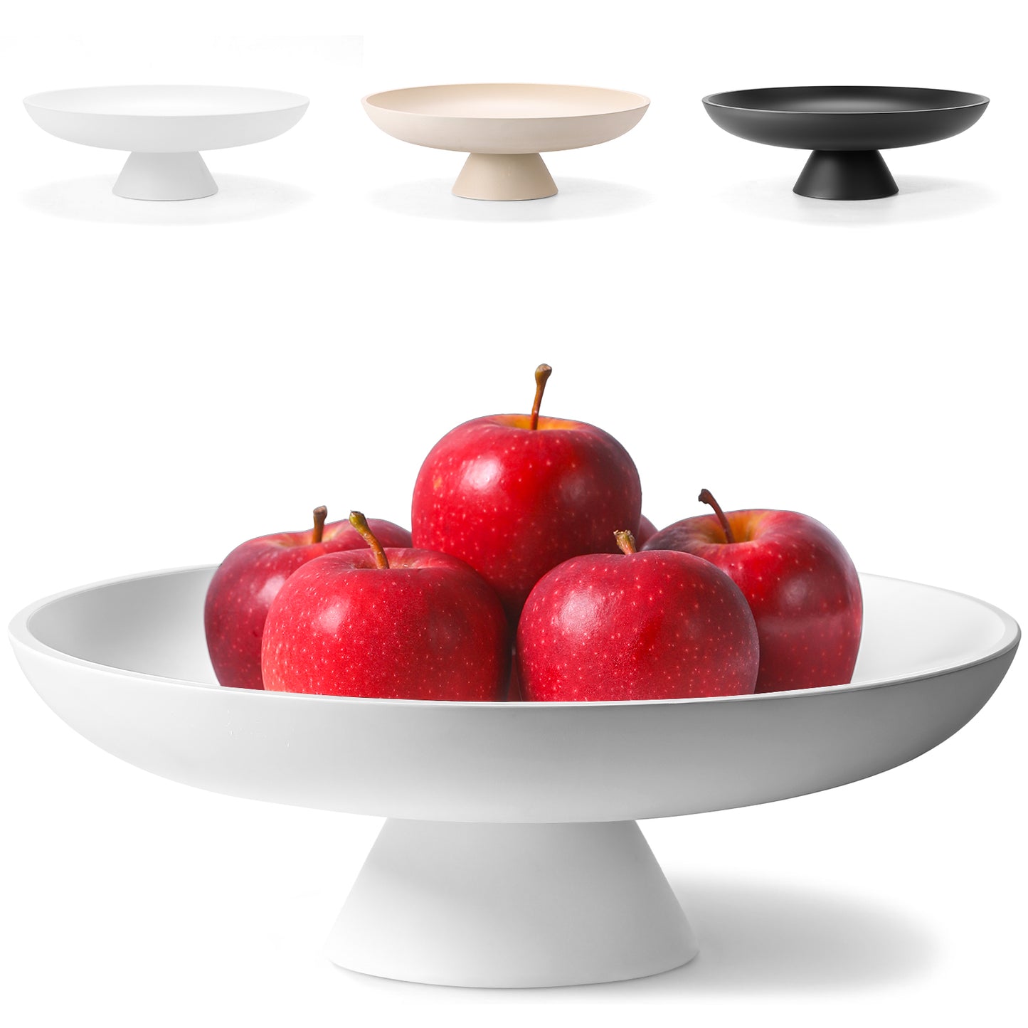 Large Decorative Bowl for Home Decor, Large Fruit Bowl for Kitchen Counter, Key Bowl for Entryway Table