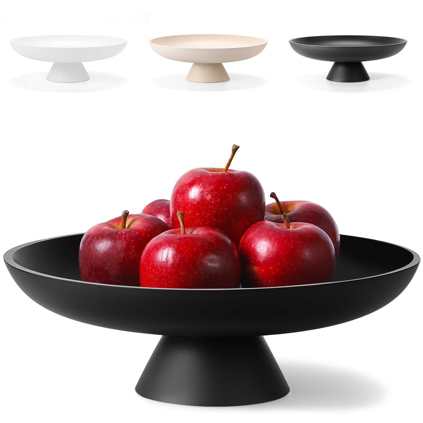 Large Decorative Bowl for Home Decor, Large Fruit Bowl for Kitchen Counter, Key Bowl for Entryway Table