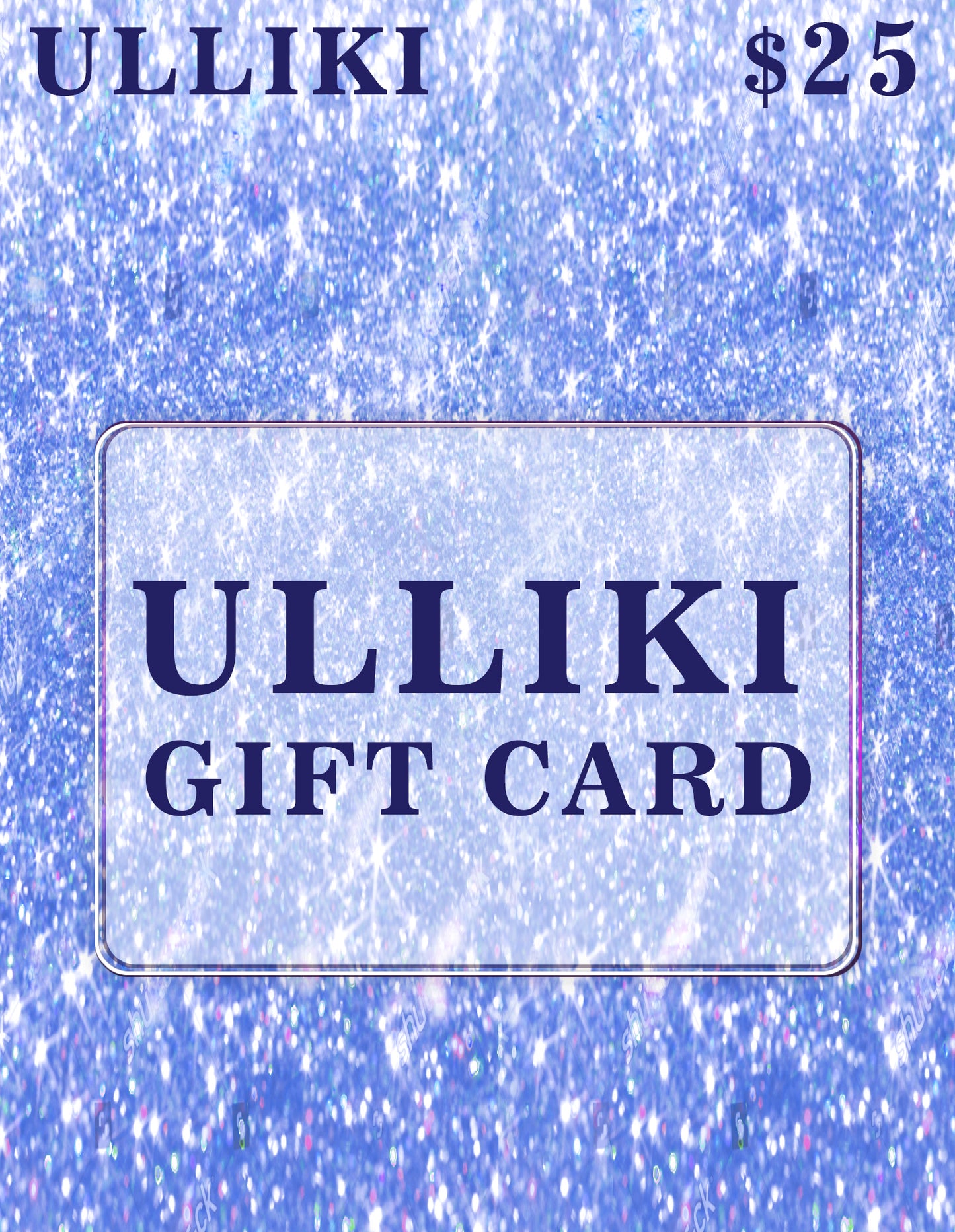 Ulliki Official Gift Card