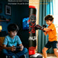 Inflatable Punching Bag for Kids 8-12, 66 in Kids Punching Bag with Gloves, 5-in-1 Ninja Boxing Bag for Karate, Taekwondo, MMA, Birthday Gift for Boys and Girls, Christmas Gift for Boys and Girls