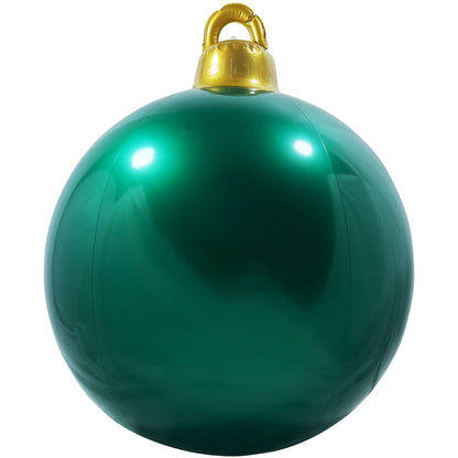 ULLIKI Decoraciones Navideñas Bolas Inflables Al Aire Libre Grandes Modernas 24 Pulgadas 